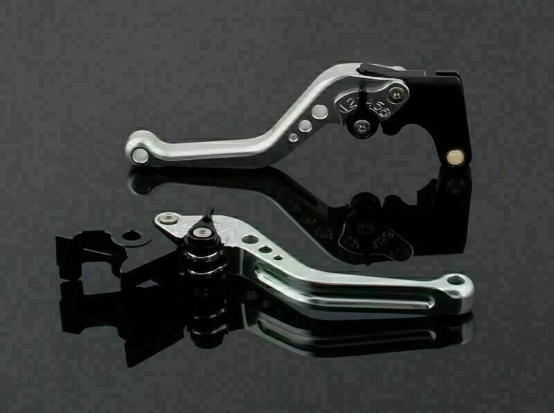 Short Brake Clutch Levers for Yamaha YZF R1 R6 FZ1 R6S (2000–2023) Silver T9