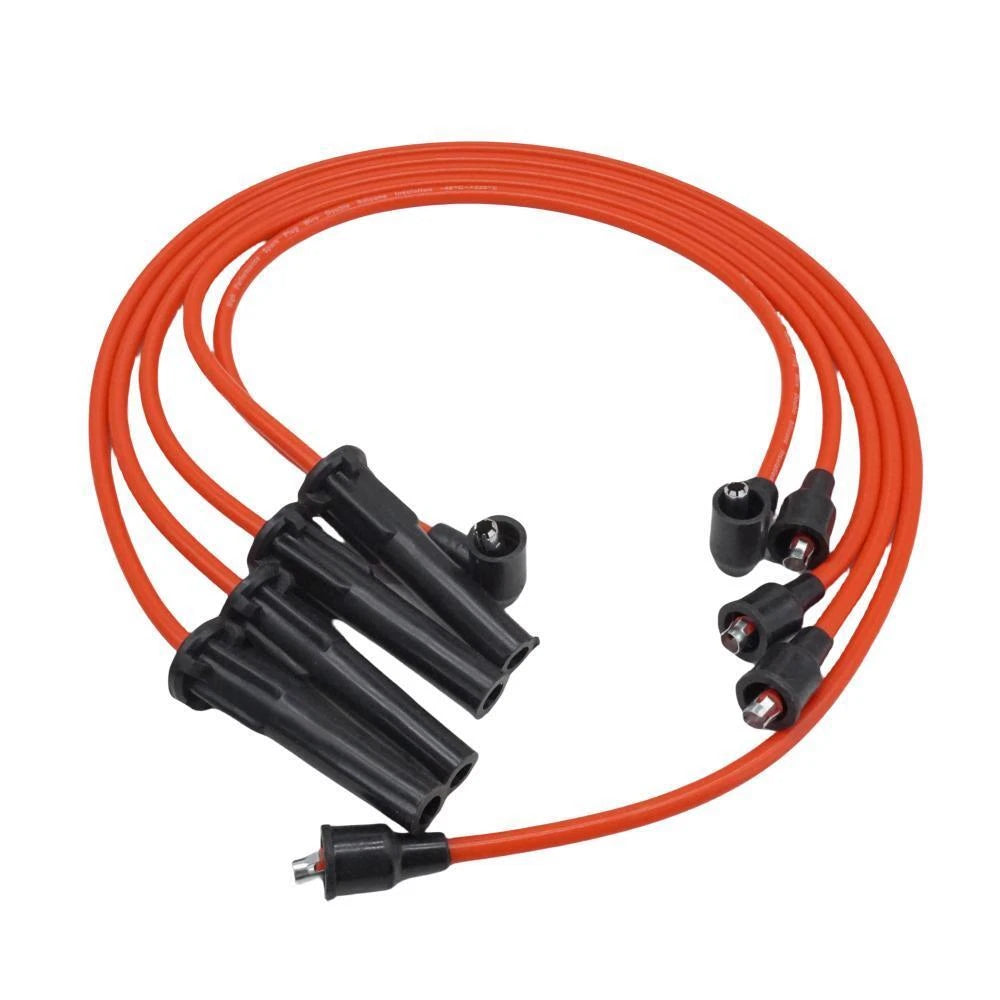Spark Plug Wire Kit for Volvo Penta 4 Cylinder (230 AQ BB) (Repl 875571, 834365, 15-404)