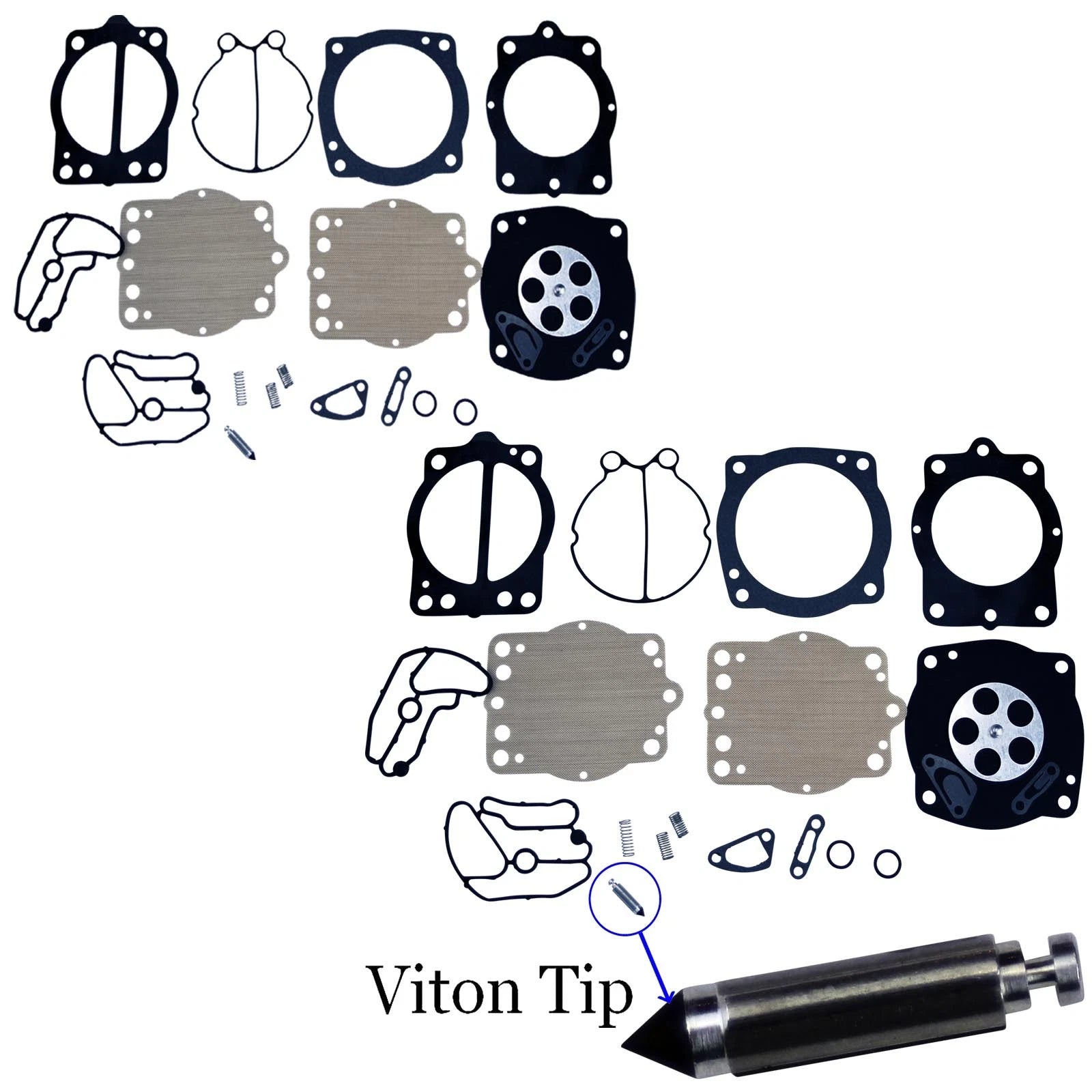 Rebuild Kit for Kawasaki Keihin CDK 2 Carburetor (STX SXI ST XI 750)