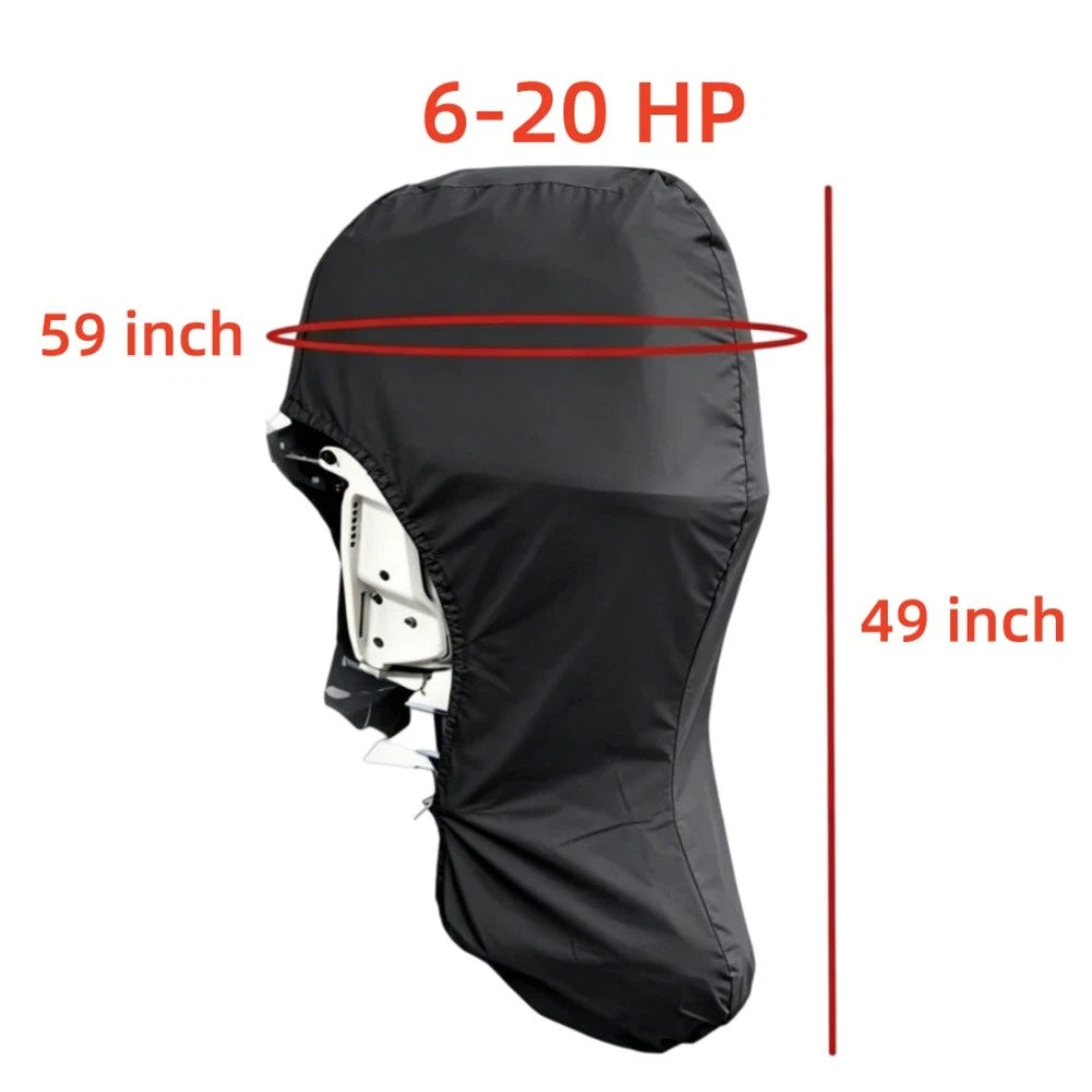 Heavy-Duty Engine Cover for Honda 6-20 HP Outboard Motor (All Years)