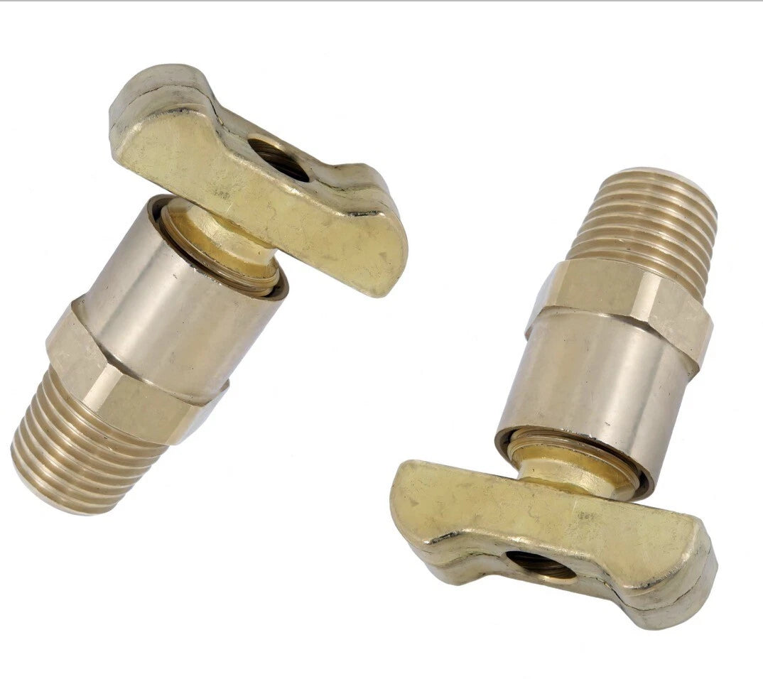 Set of 2 Cylinder Block Drain Taps for MerCruiser (1/4" NPT) 22-16951A1 22-16951Q1