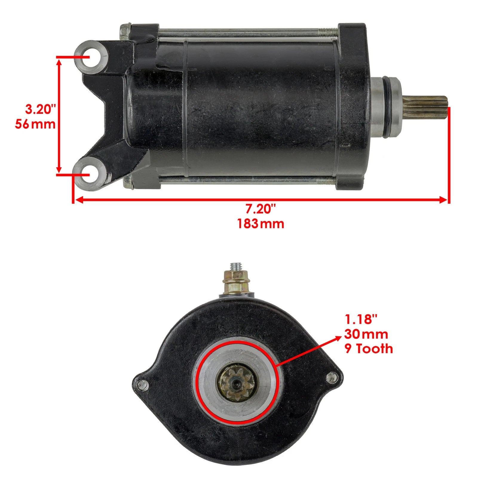 Starter for Yamaha XL1200, XL800, XLT800 (1998–2004)