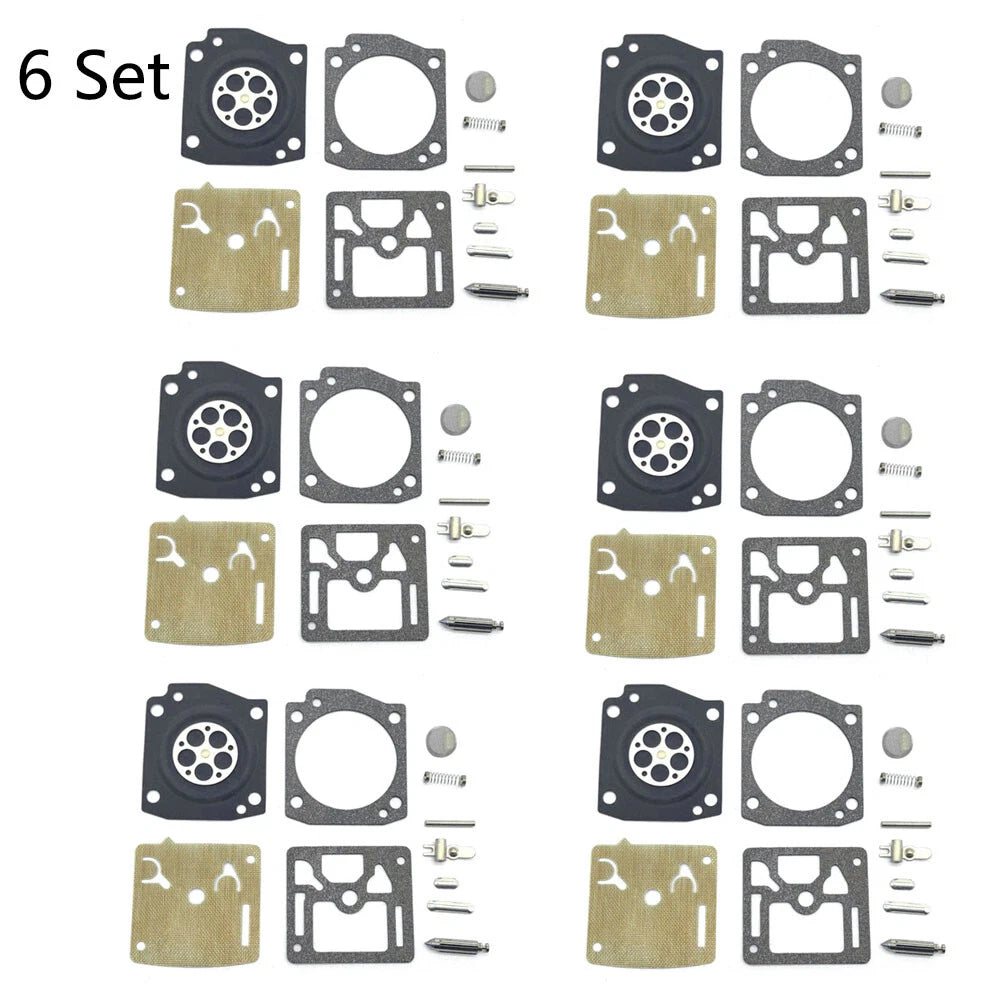 6x Carburetor Gasket Kit for Husqvarna H355 (55CC) Zama RB-95 C3-E8A
