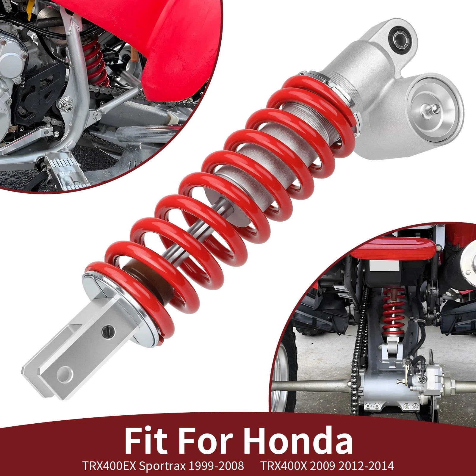 Rear Shock Absorber for Honda TRX400EX Sportrax 400 (1999–2008) TRX400X (2009–2014)