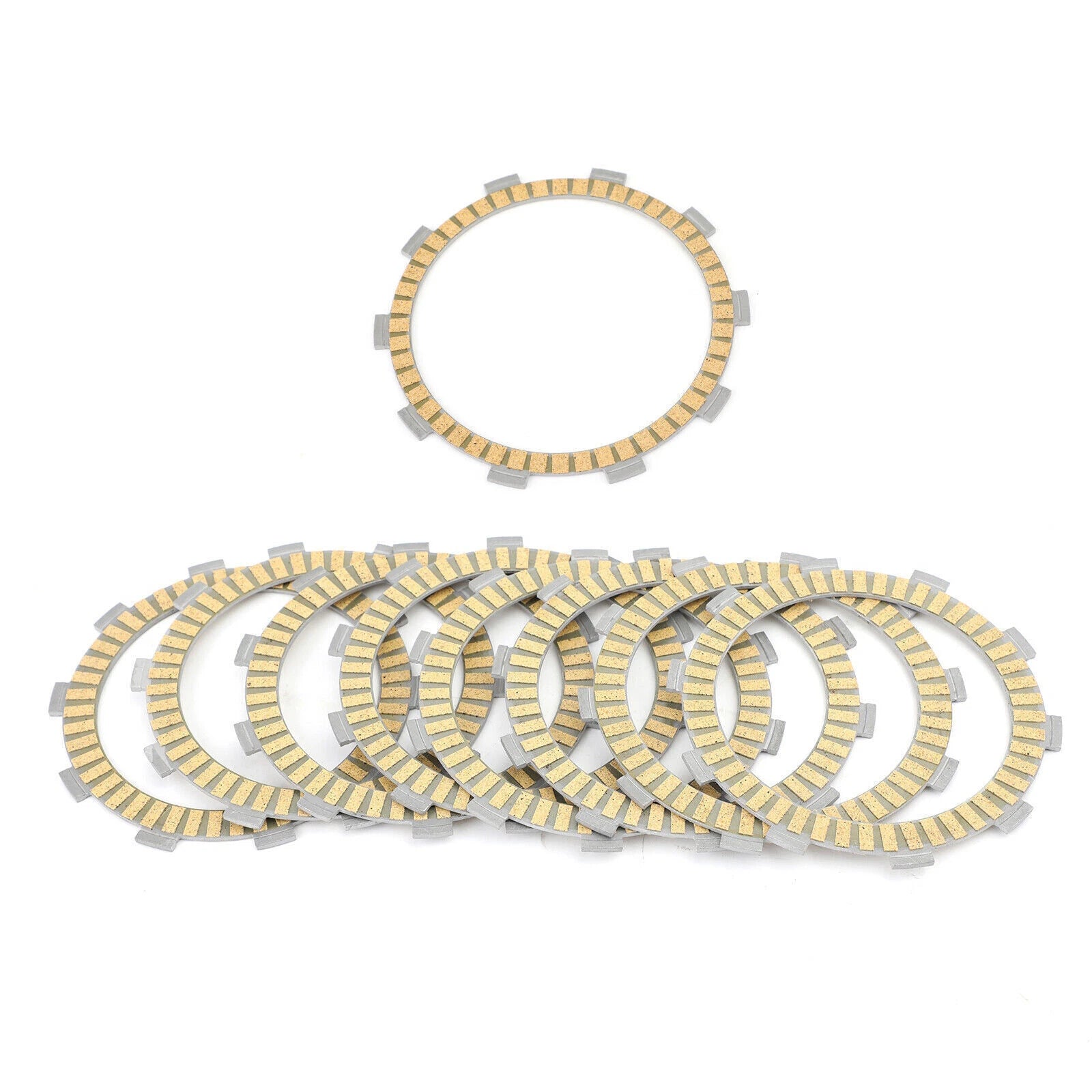 Clutch Friction Plate Kit for Honda CBR CBF VFR 600 700 750 800 (T9)