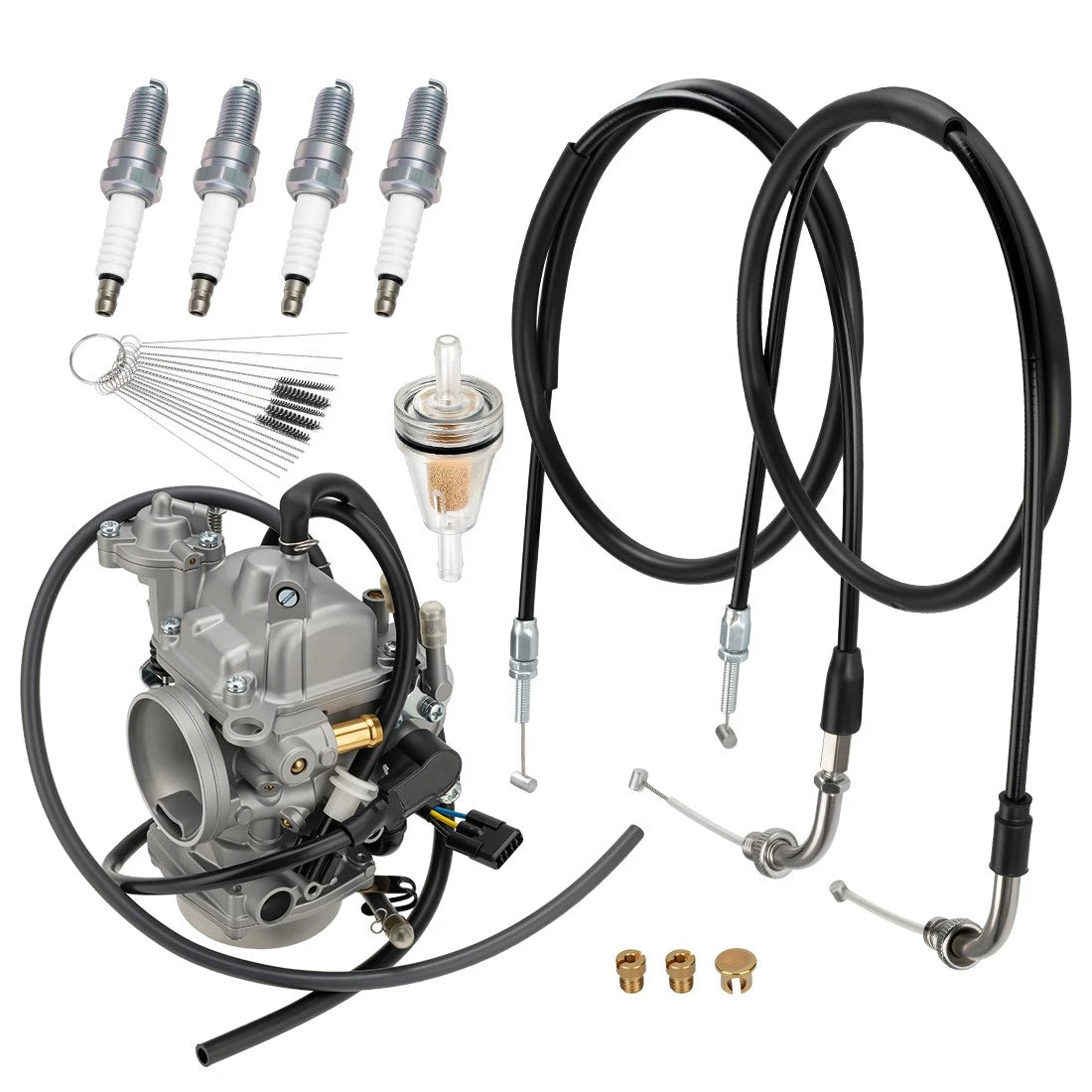 Carburetor for Honda Shadow Aero 750 VT750C (2004–2009) 16100-MEG-033 w/ Cable Set