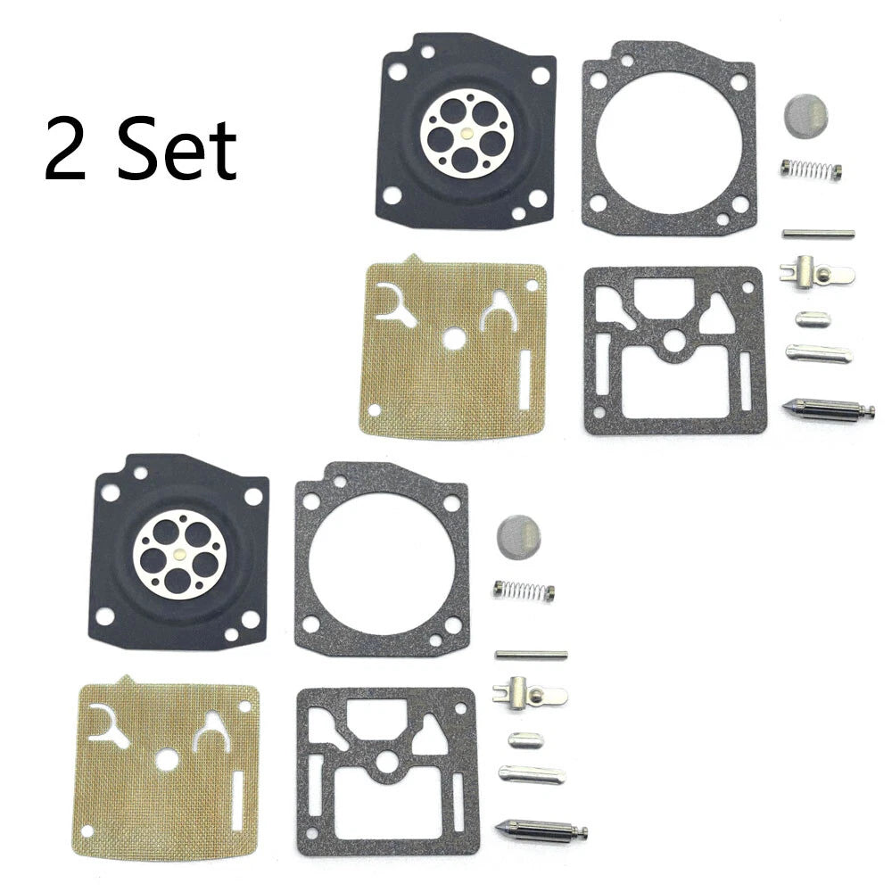 2X Carburetor Gasket Repair Kit for Husqvarna H355 (55CC) Zama RB-95 C3-E8A