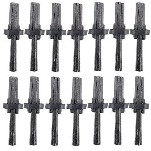 14 Pcs 9/16" Stone Splitting Wedges Feathers Shims Hand Tools for Rock Splitting