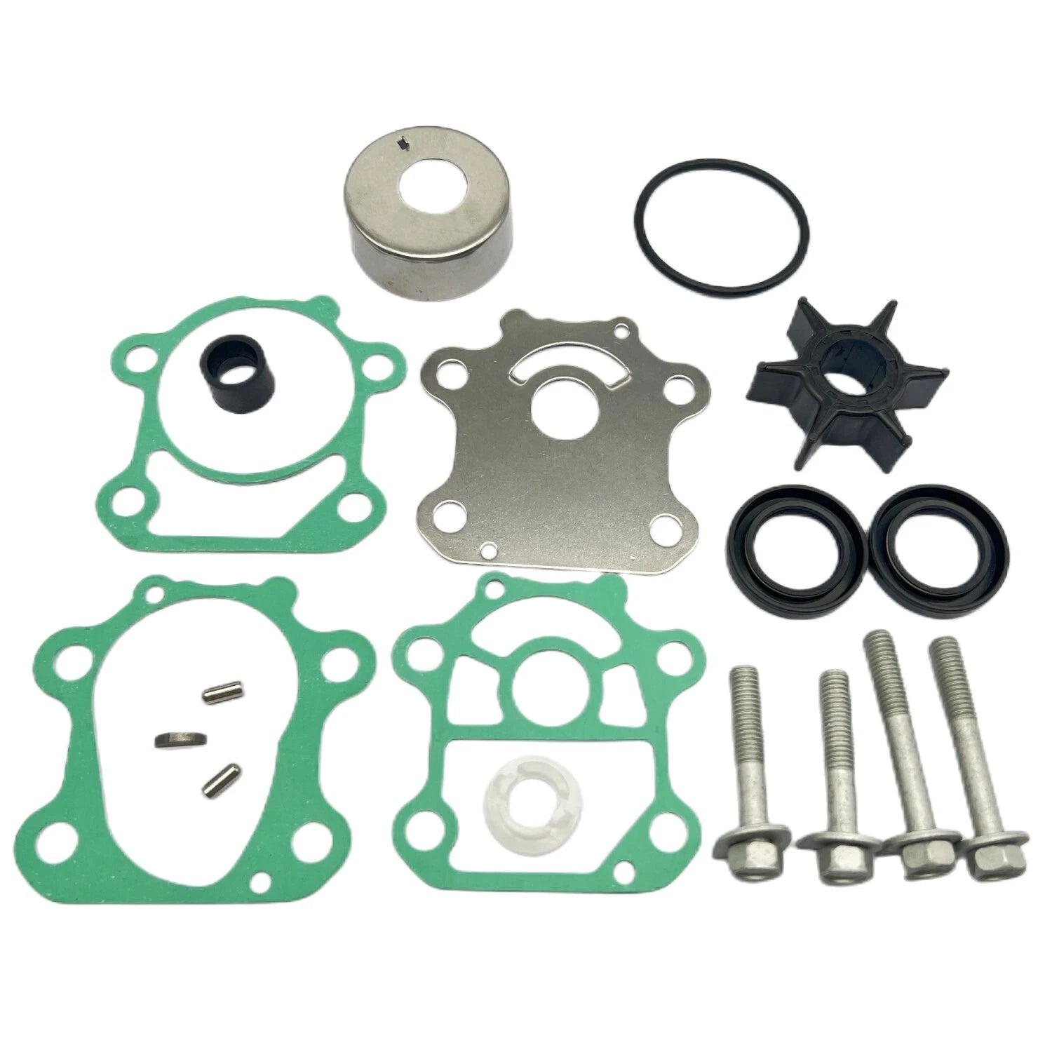 Water Pump Impeller Repair Kit 6CJ-W0078-00 for Yamaha Outboard 70HP (4-Stroke)