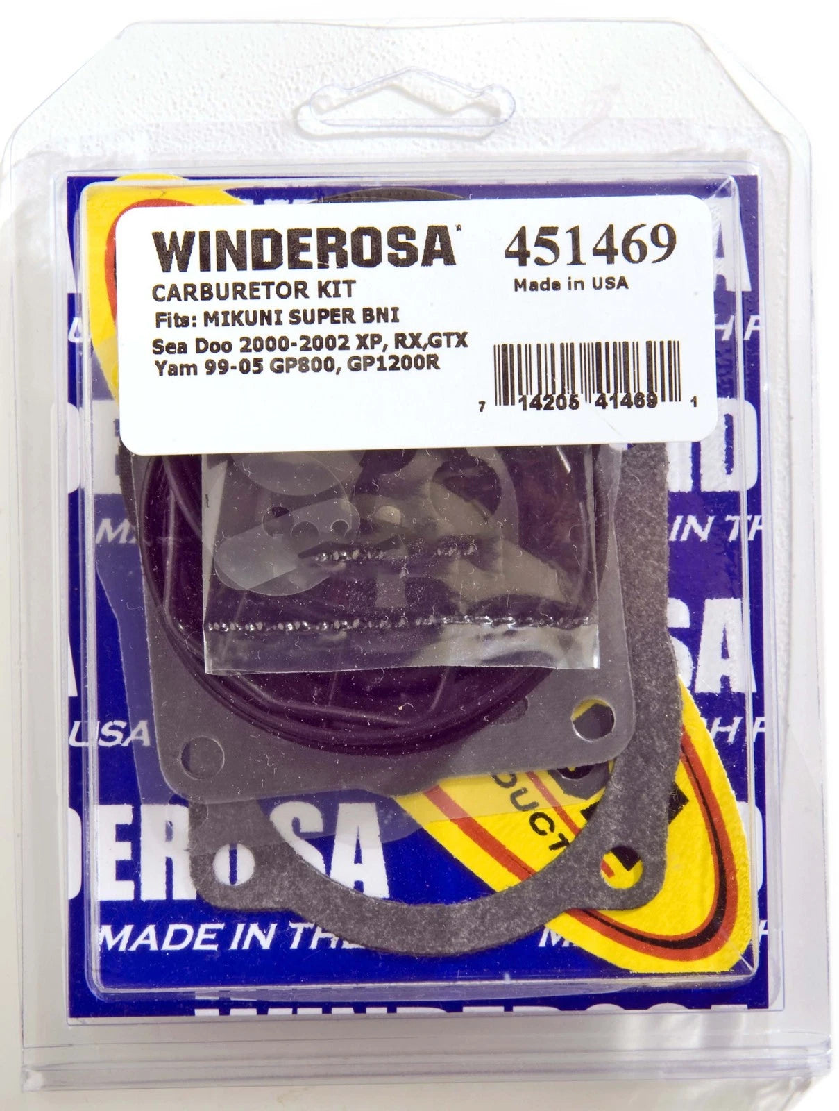 Carburetor Rebuild Kit for Sea-Doo RX (2000–2003) MIKUNI Super BNI SBNI