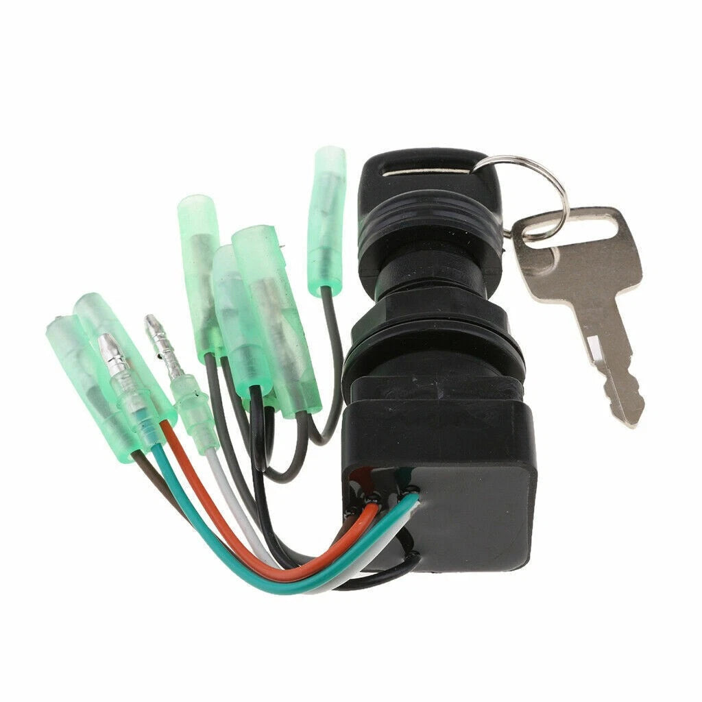 Set of 2 Ignition Key Switches for Suzuki 8-225HP, 15-140HP (37110-99E02)