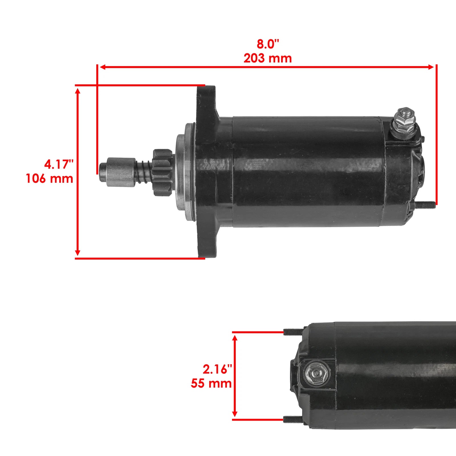 Starter for Seadoo Jetski 581 650 GTS GTX SPI (1992–1994)