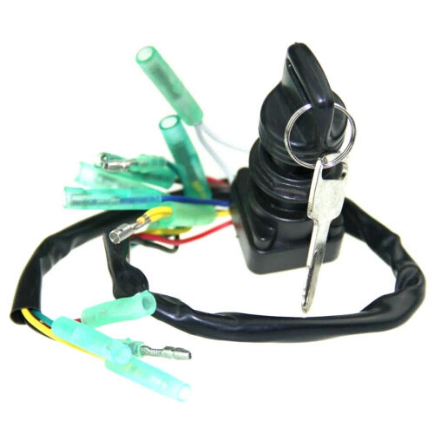 2Pcs Ignition Key Main Switch for Yamaha Outboard (703-82510-43-00, MP51040)