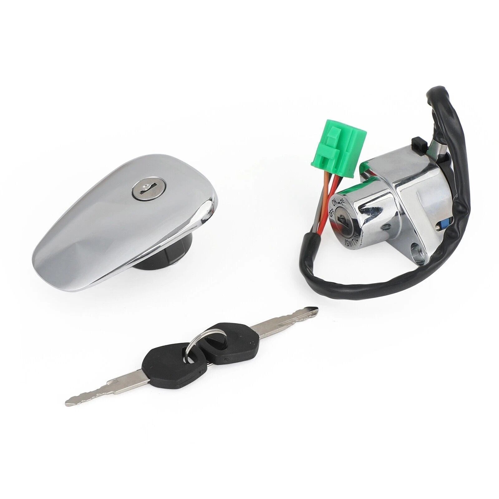 Ignition Switch & Fuel Gas Cap for Suzuki (37110-38A04, 44200-38820, 37110-38B03)