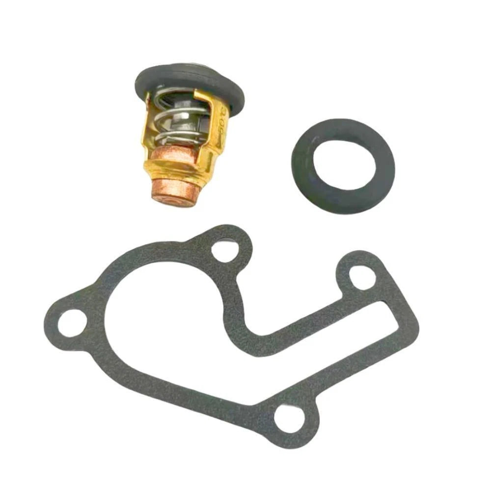 Thermostat with Housing Gasket for Yamaha 9.9 15F (1990–2023) 6E5-12411-10 682-12414-A1