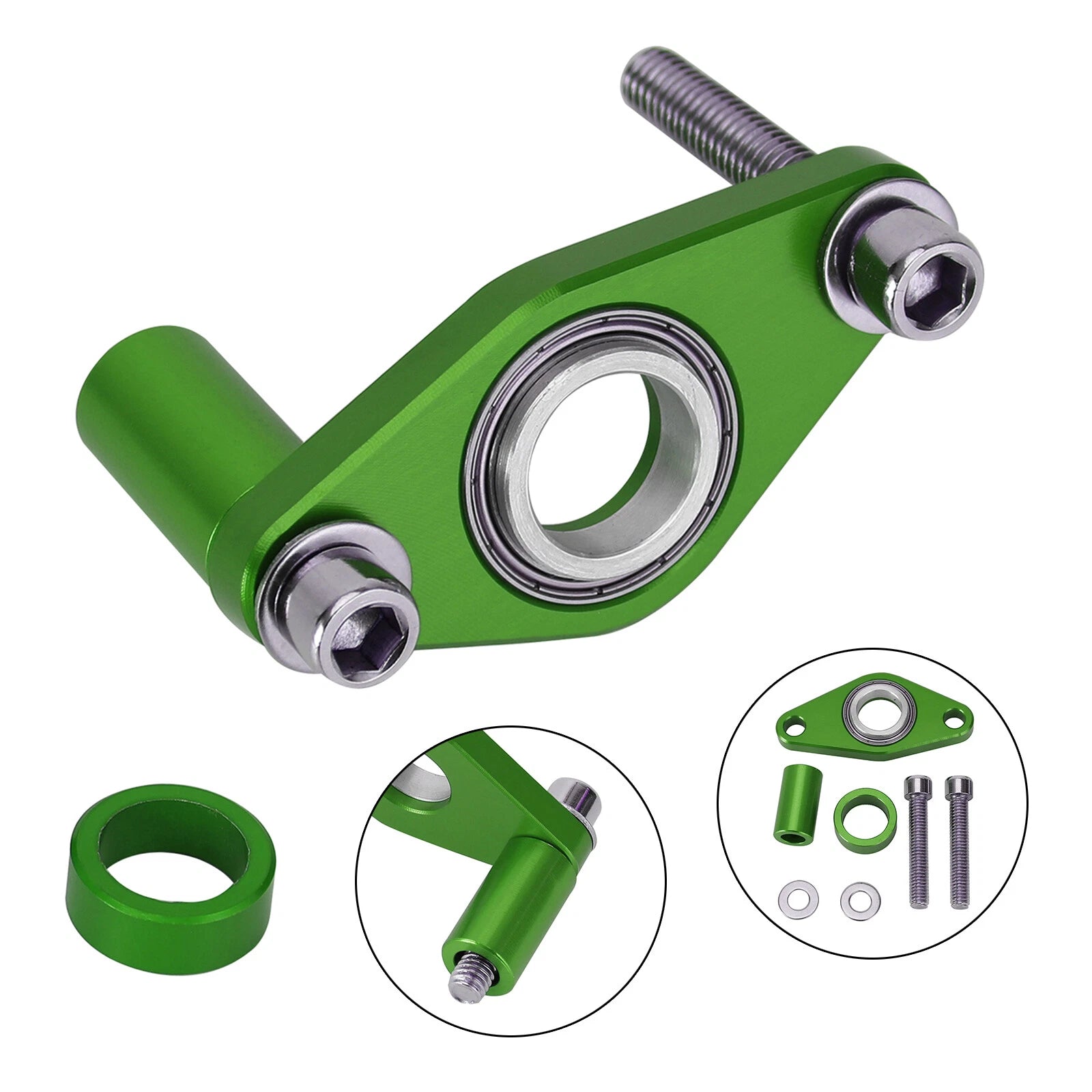 CNC Shifting Gear Stabilizer for Kawasaki ZX-25R (2021) - Green
