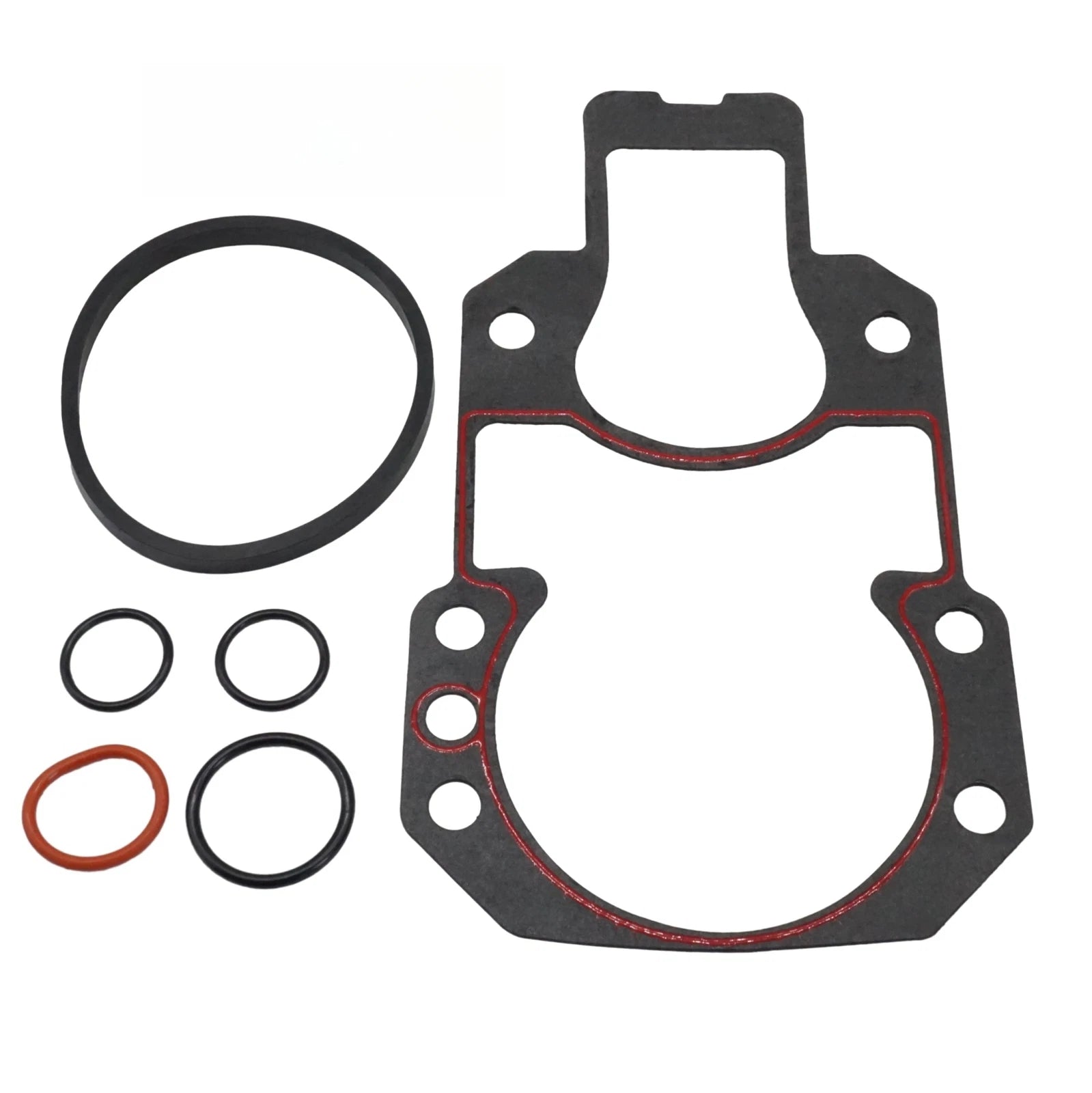Power Trim Cylinder Seal Rebuild Kit for MerCruiser Alpha One Gen 2 (1983–1990) 25-87400A2