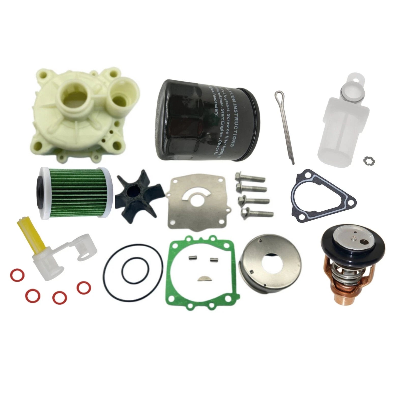 Outboard Maintenance Kit for Yamaha F150G F175A F175C F200F F200G (2004–2023) 61A-W0078
