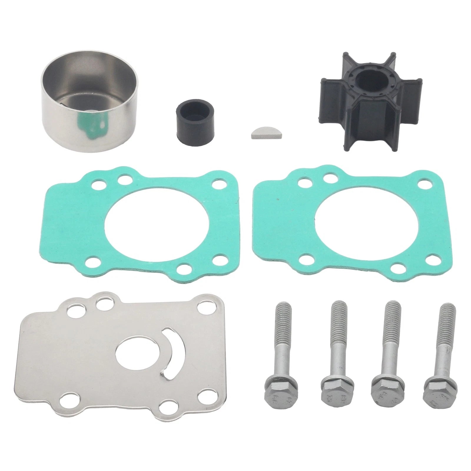 Water Pump Rebuild Kit for Mercury Yamaha Mariner Outboard 9.9/15hp (47-84277M, 84277T)