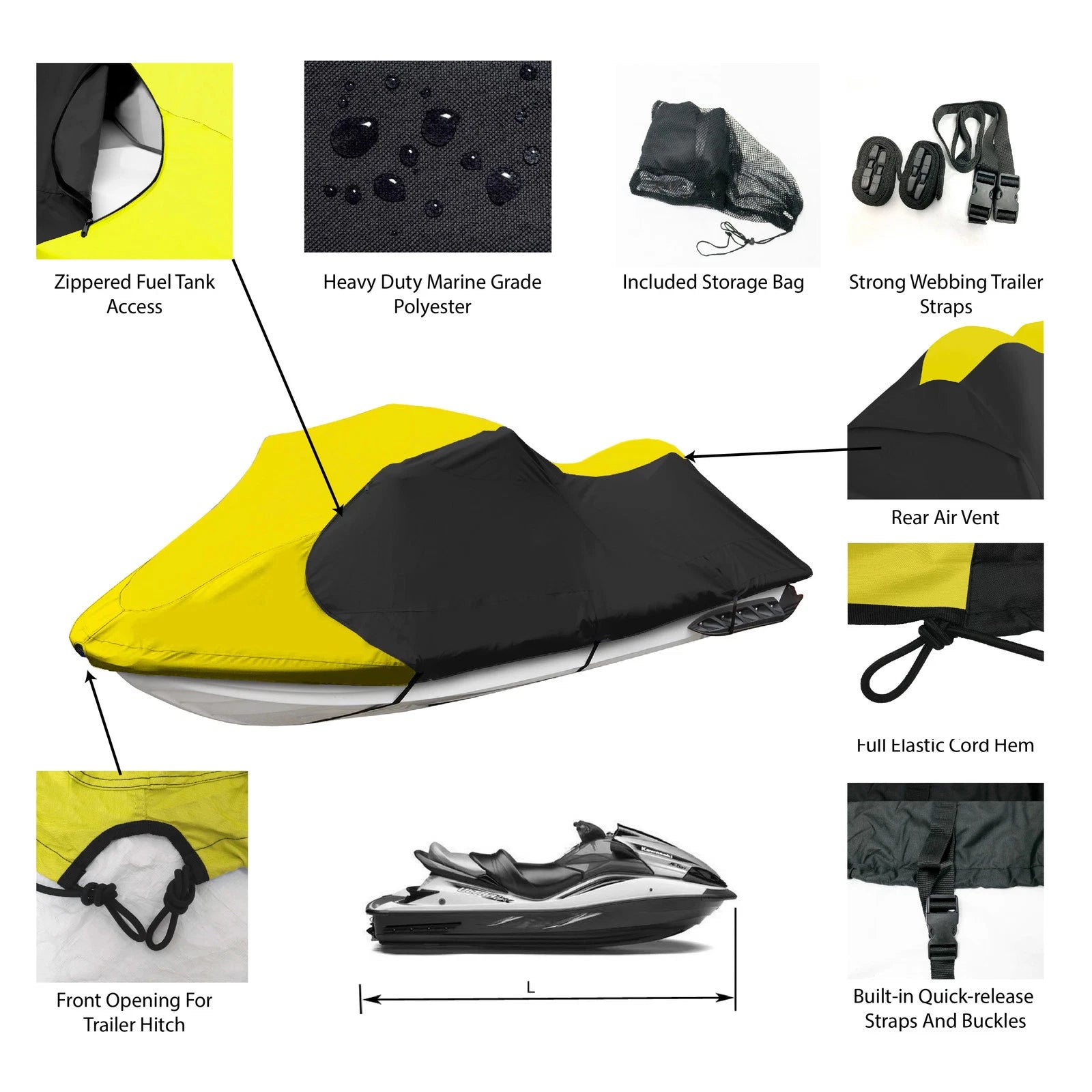 Storage Cover for Yamaha Wave Venture (1995–1998)