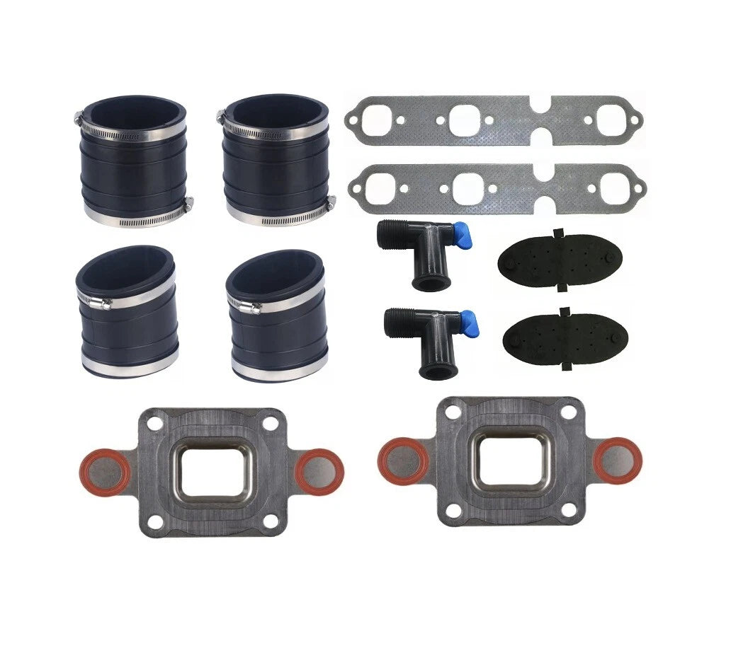 Exhaust Bellow Gasket Kit for MerCruiser GM V6 (Closed Cooling) 27-864549A1