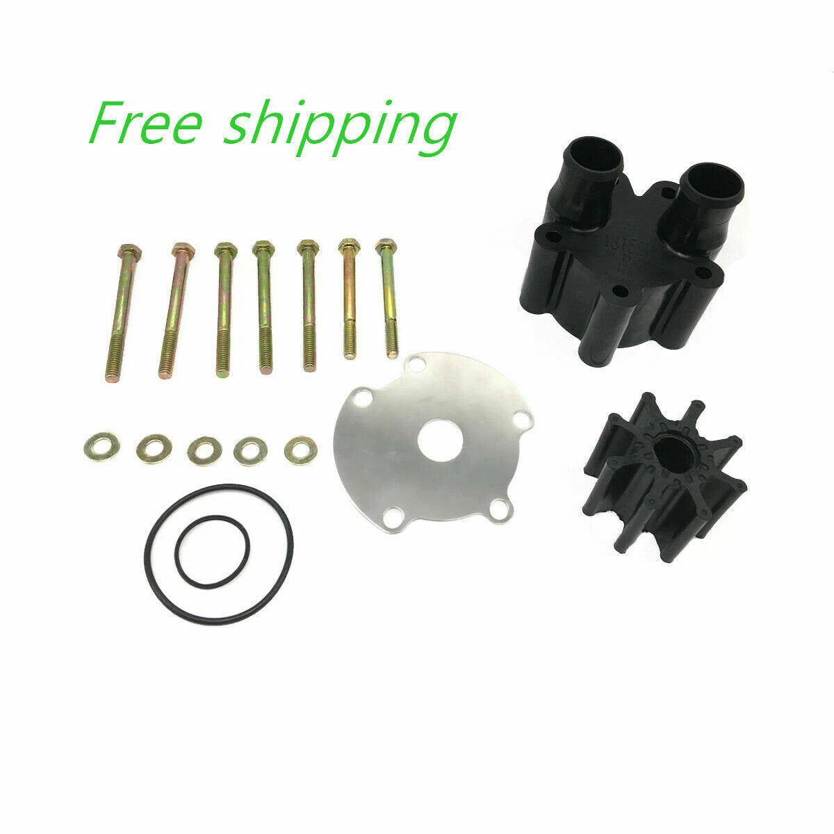 Water Pump Impeller Repair Kit with Housing for Mercruiser Bravo (1990–2023) 46-807151A14