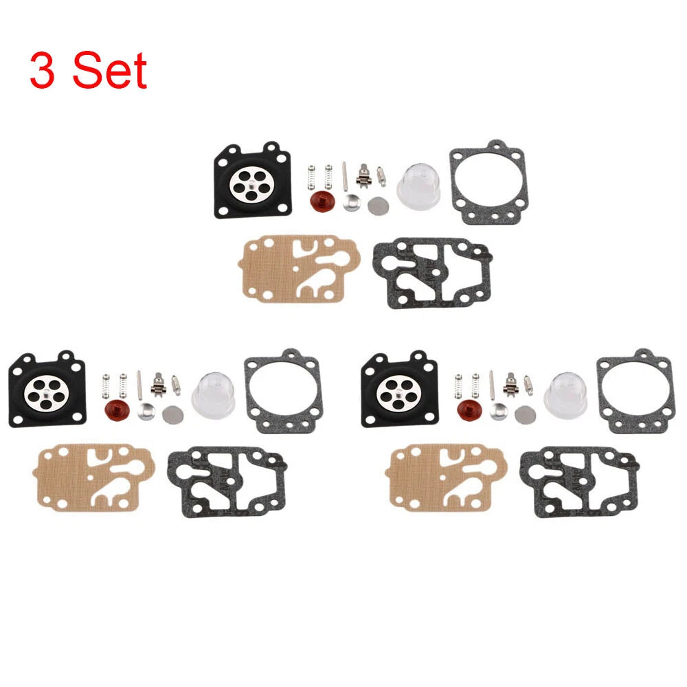 3X Carburetor Gasket Repair Kit for Honda CG260 (43CC 52CC 40-5/44F-5)