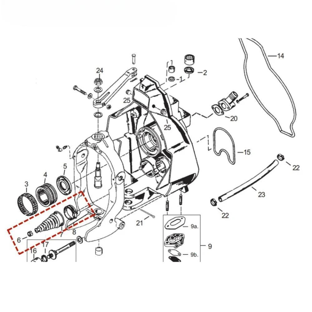 Shift Cable Bellows Kit for Mercury Quicksilver Mercruiser