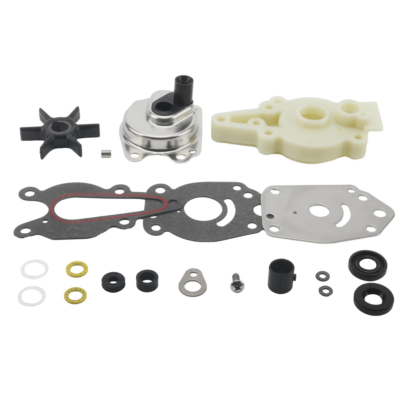 Water Pump Impeller Kit for Mercury Mariner 6 8 9.9 15 HP (46-42089A5)
