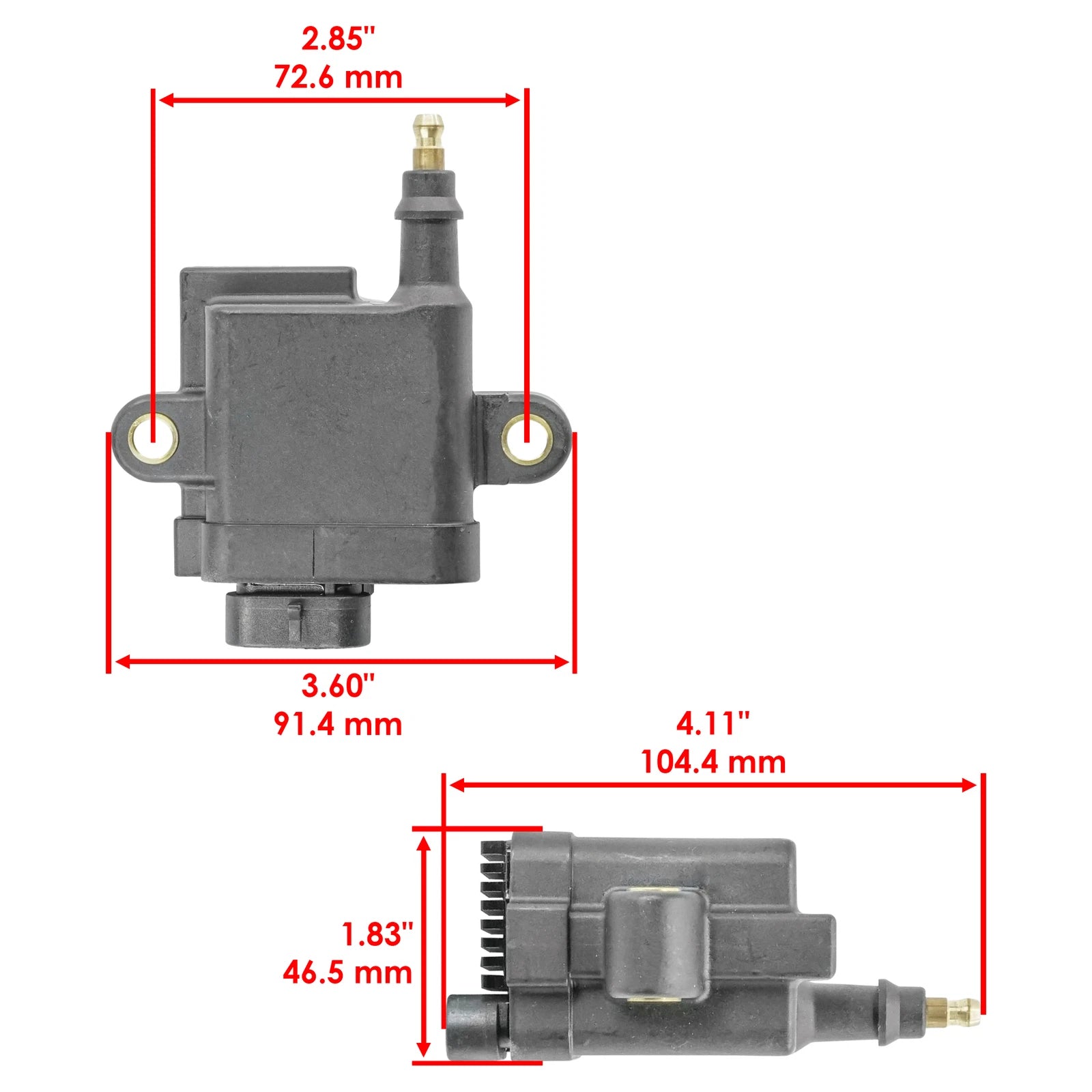 Ignition Coil for Mercury Sport Jet 200 Hp 200Dfi / 240 Hp 240EFI (1999–2001)