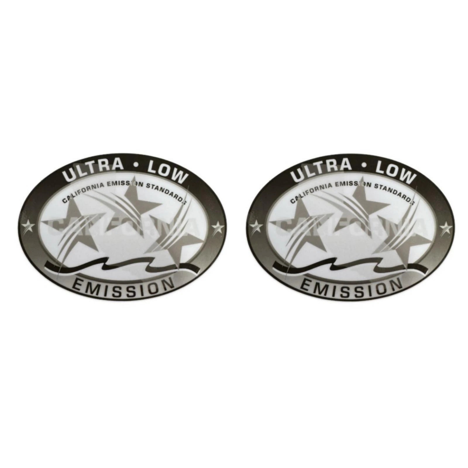 2X Outboard Graphic Sticker Decal for California DOT (3 Star)