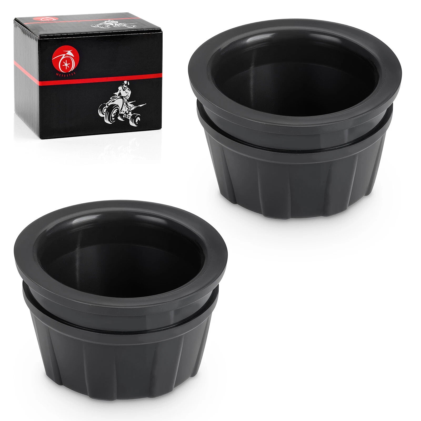 2Pcs Wheel Center Cap for Honda Rubicon 500 TRX500 (2001–2011)