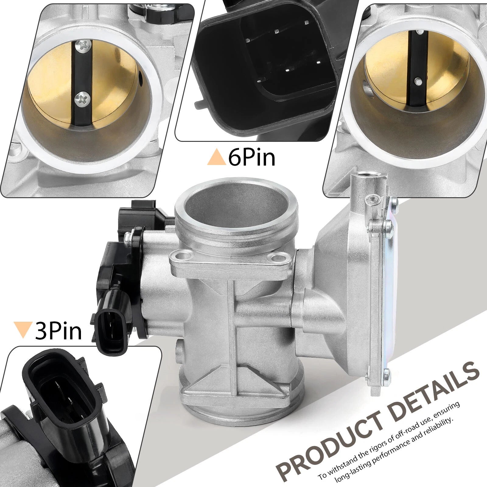 Throttle Body for Polaris Ranger 800 6x6, RZR 800 4 S (2011–2016) 1204195