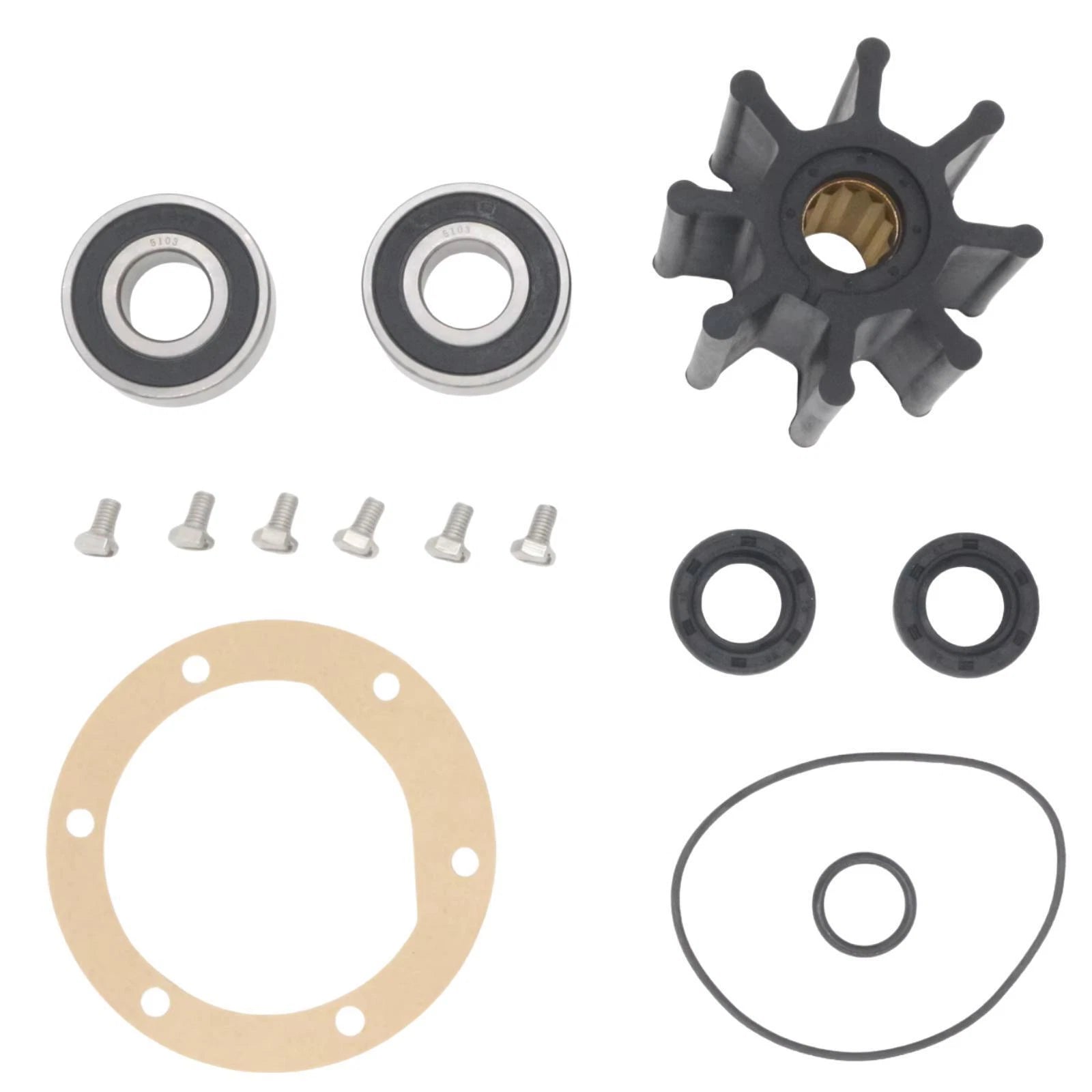 Water Pump Repair Kit for Volvo Penta 877373 876088 18-3262 875759 876529 22136