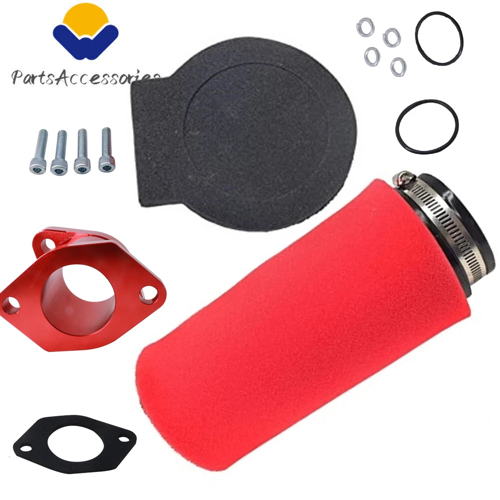 Carburetor Air Filter + Intake Manifold Boot for Yamaha Warrior 350 (1987–2004)