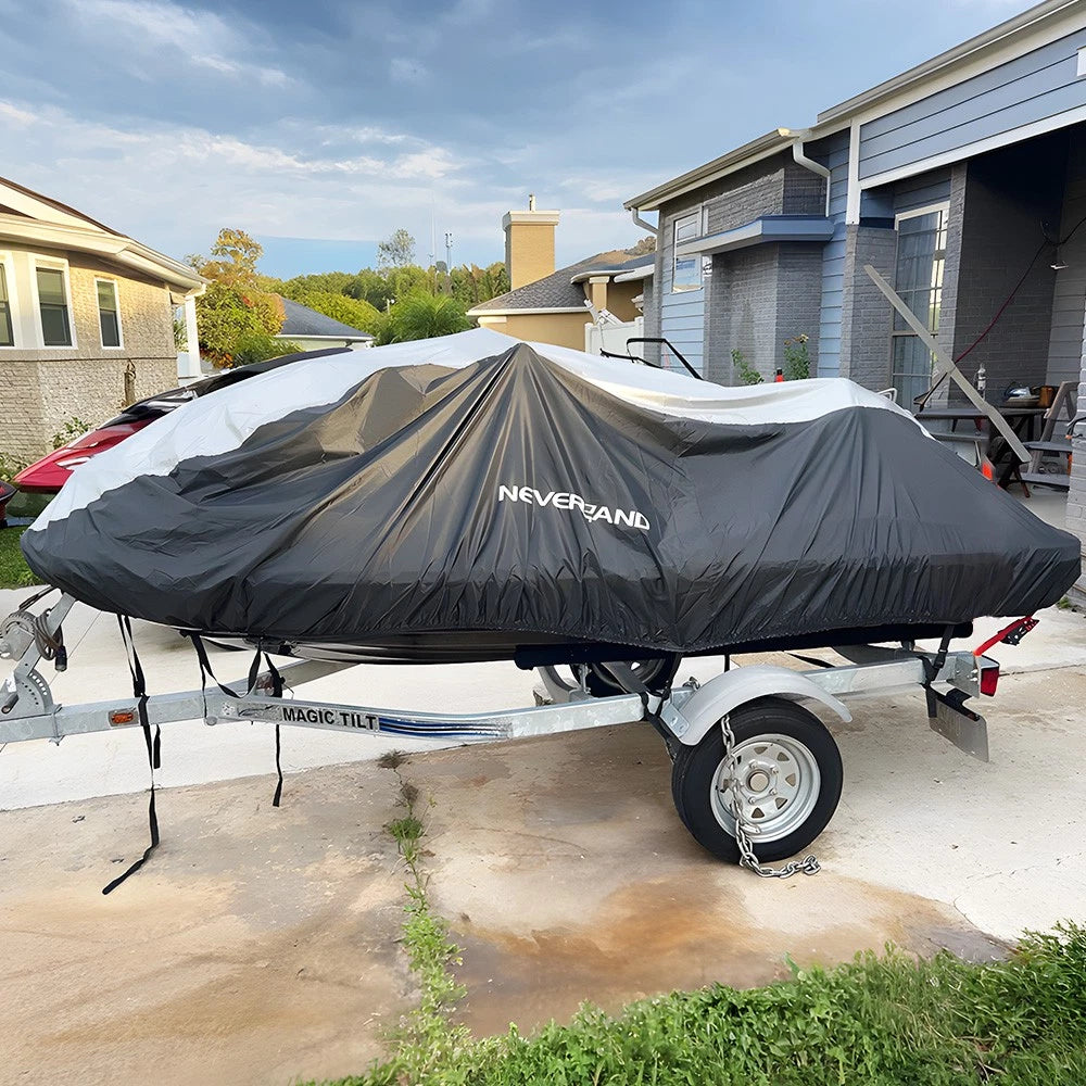 Trailerable Jet Ski Cover for Seadoo Yamaha Kawasaki (135"-145")