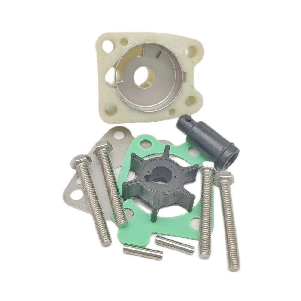 Water Pump Impeller Kit w/ Thermostat for Yamaha 4/5/6 HP (1990–2023)