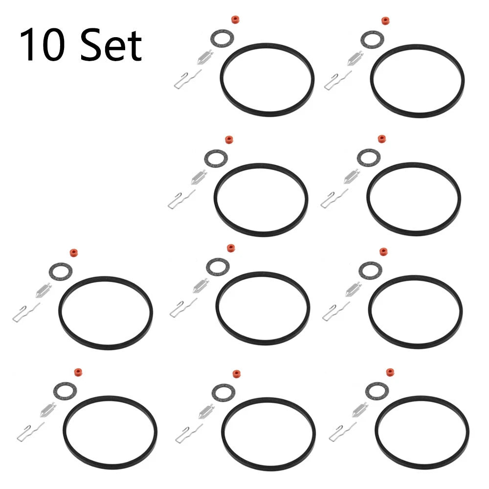 Set of 10 Carburetor Needle Seat Kit for Tecumseh (631021, 631021A, 621021B)
