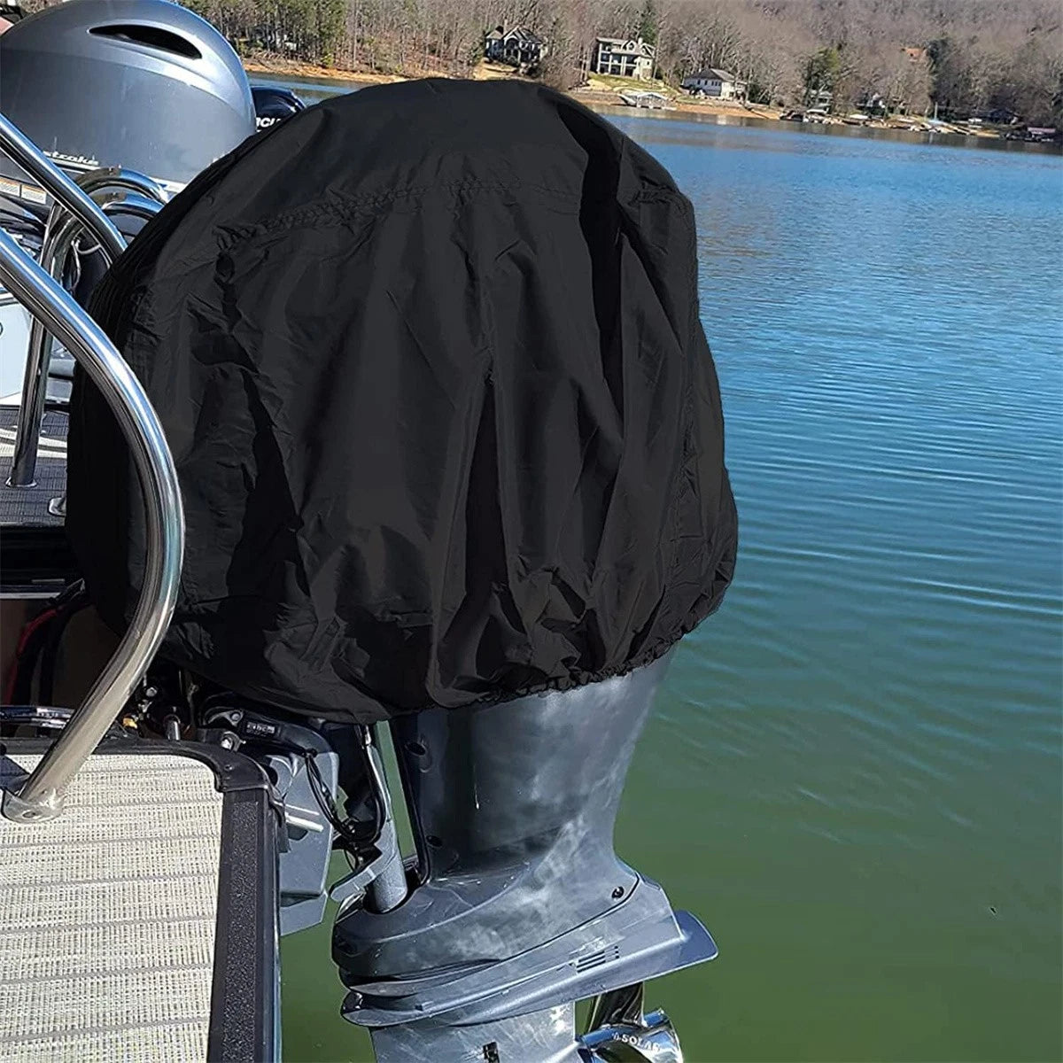 Outboard Motor Engine Cover for Evinrude Johnson 115 125 135 140 150 HP (N/A)