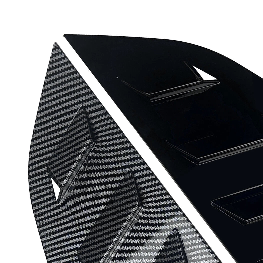 Pair Side Vent Window Scoop Louver Cover Trim for Subaru Impreza WRX STI (2011–2014)