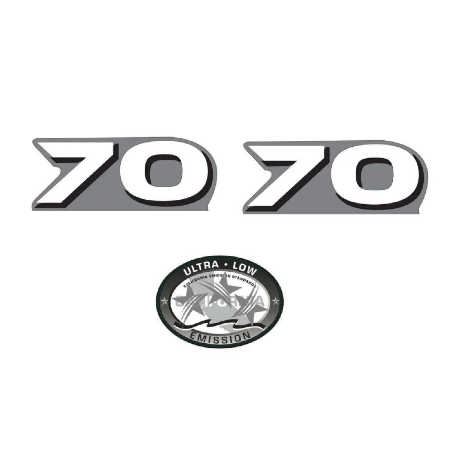 Horsepower Label Decal Sticker for Yamaha Outboard Engine (4-Stroke)