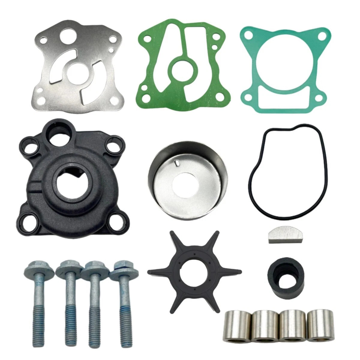 Water Pump Impeller Kit for Honda Marine Outboard 25 35 HP (1990–2023) 06193-ZV7-020